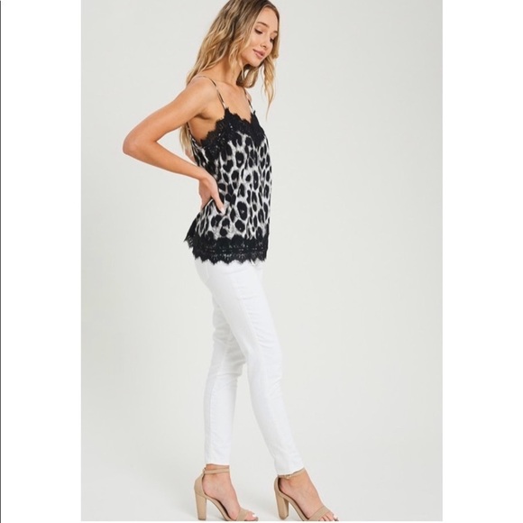 NEW! Lace Trim Camisole! - Picture 7 of 8